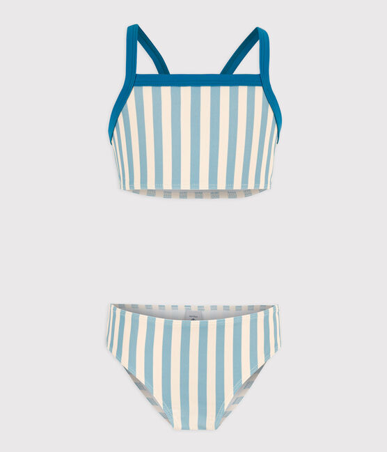 Costume 2 pezzi a righe bambina MIMI/ AVALANCHE