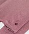 T-shirt L'Iconique a maniche lunghe in cotone donna rosso AMARANTE/ MARSHMALLOW