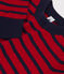 Maglione alla marinara in lana e cotone donna rosso TERKUIT/ SMOKING
