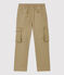 Pantaloni in gabardine bambino beige JERRYCAN