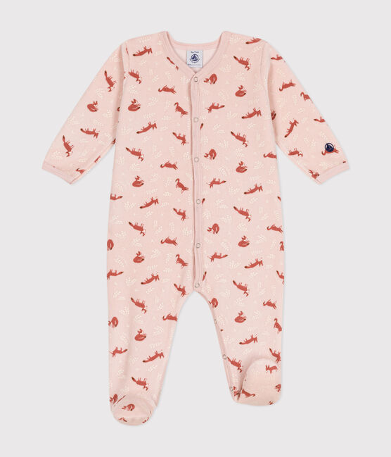 Tutina pigiama neonato in ciniglia SALINE/ AVALANCHE/ MULTICO