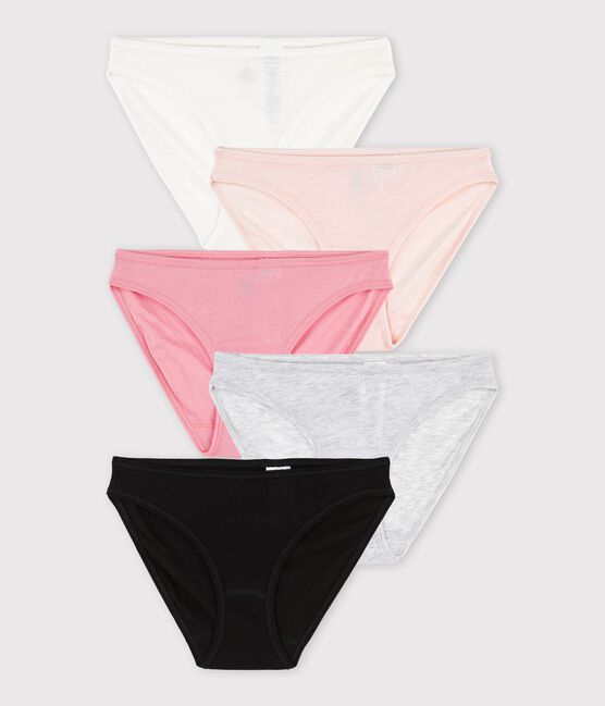 Lotto 5 slip cotone leggero Donna Variante 3 PACK