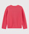 Pullover in lana e cotone bambina rosa ROSE FLASHY