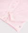 Cardigan tricot in cotone bambina rosa MINOIS
