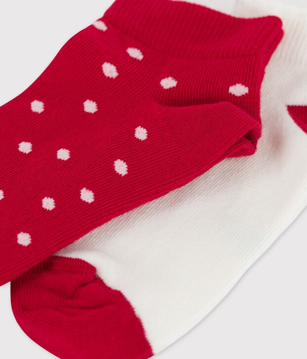 Confezione da 2 paia di calzini bambina multicolore