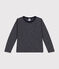 T-shirt a maniche lunghe in jersey flammé bambino SMOKING/ MONTELIMAR
