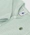 Pigiama in cotone millerighe neonato SAULE/ MARSHMALLOW