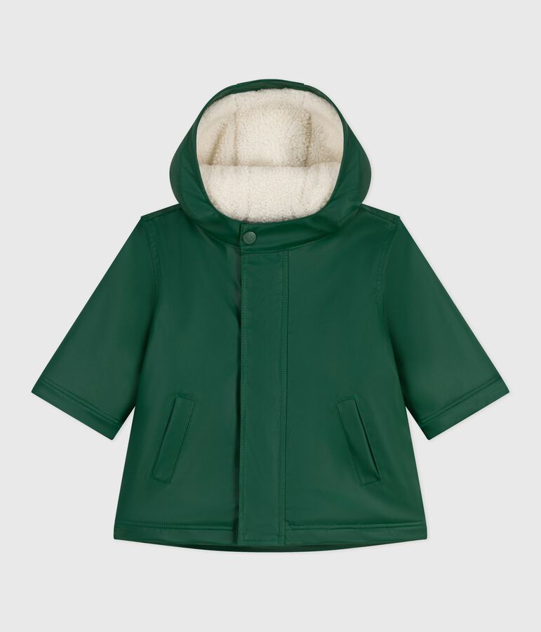 Cerata calda in sherpa neonato verde WILLOW