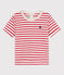 T-shirt a maniche corte bebè in cotone a righe MONTELIMAR/ PEPS