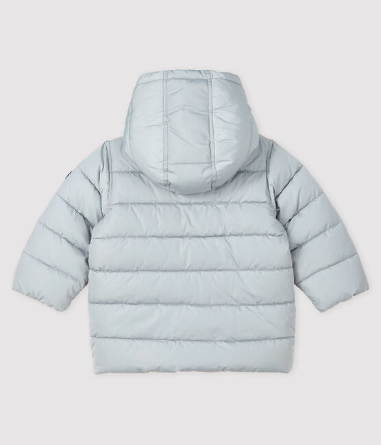 Piumino trapuntato bebè maschio grigio GRIS CLAIR