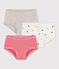 Trio slip bambina variante 1