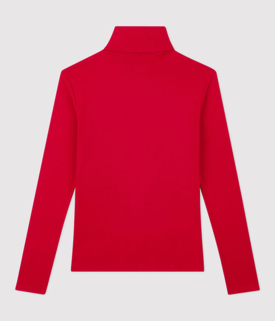 Dolcevita iconico in cotone Donna rosso TERKUIT