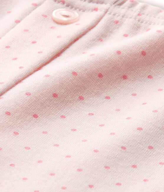 Legging bambina in lana e cotone rosa VIENNE/rosa GRETEL