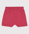Shorts bambina in jersey fiammato rosa PAPI