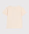 T-shirt a maniche corte in jersey sottile bambino ecru AVALANCHE