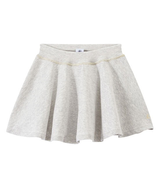 Gonna a ruota bambina grigio BELUGA CHINE