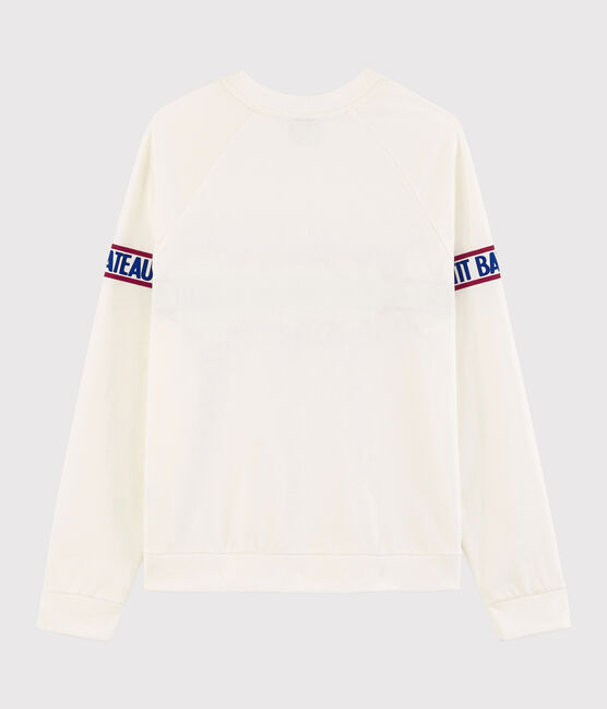 Felpa in molleton leggero Donna bianco MARSHMALLOW