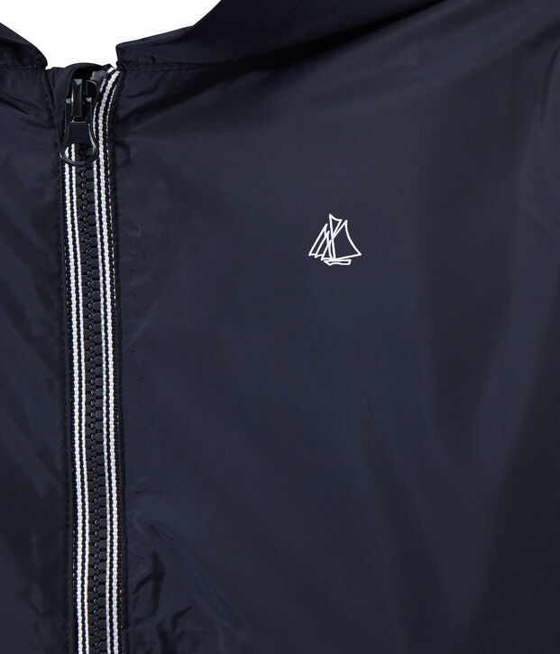 Giacca a vento unisex blu