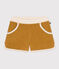 Shorts in spugna bambina giallo ISTRE