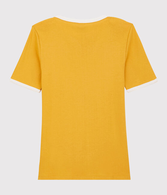 T-shirt cotone Donna giallo BOUDOR