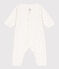 Tutina stelle in cotone bianco MARSHMALLOW/grigio GRIS