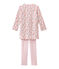 Camicia da notte per bambina rosa JOLI/bianco MULTICO