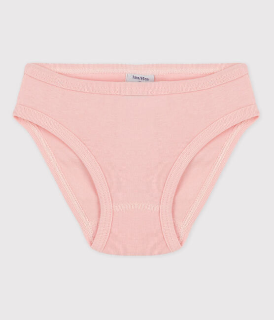 La mutandina in cotone per bambina rosa MINOIS