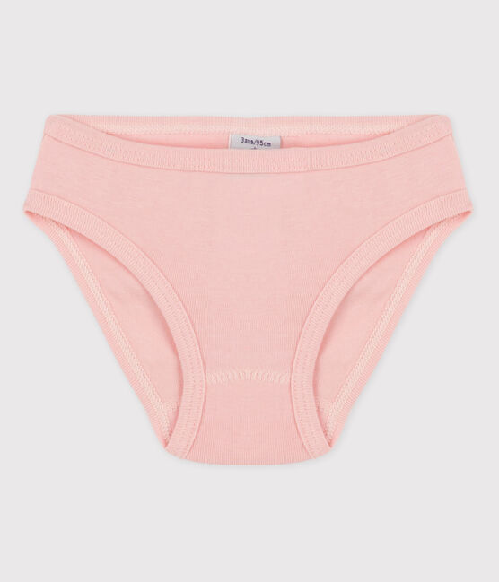 La mutandina in cotone per bambina rosa MINOIS