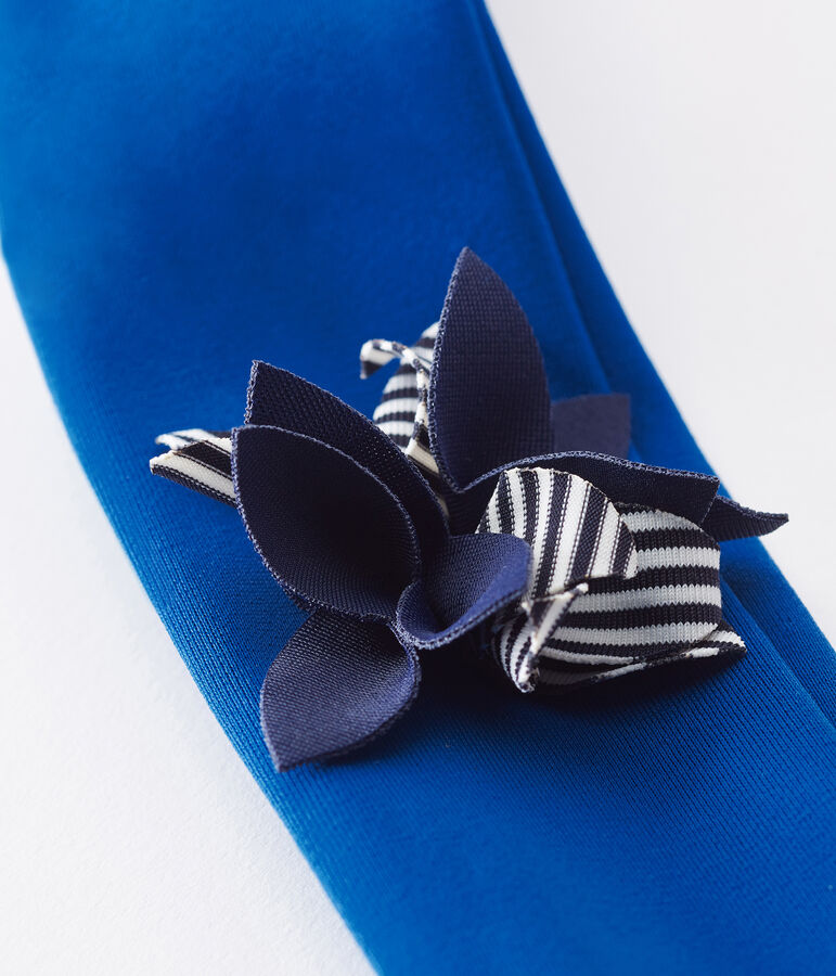 Fascia per capelli beb&egrave; femmina blu