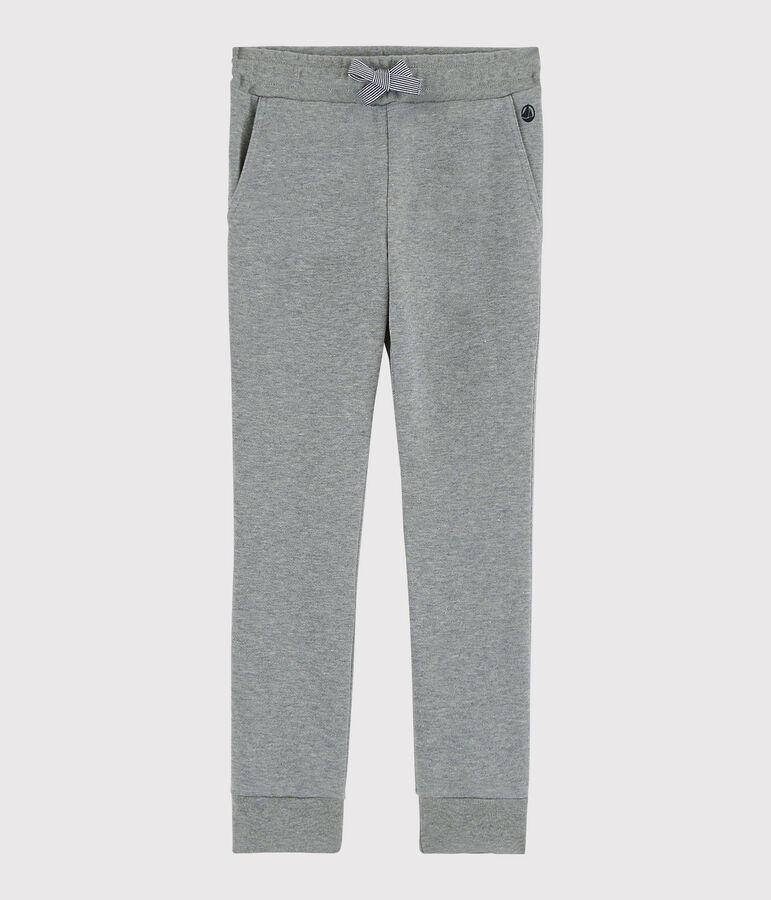Pantaloni in felpa bambino grigio