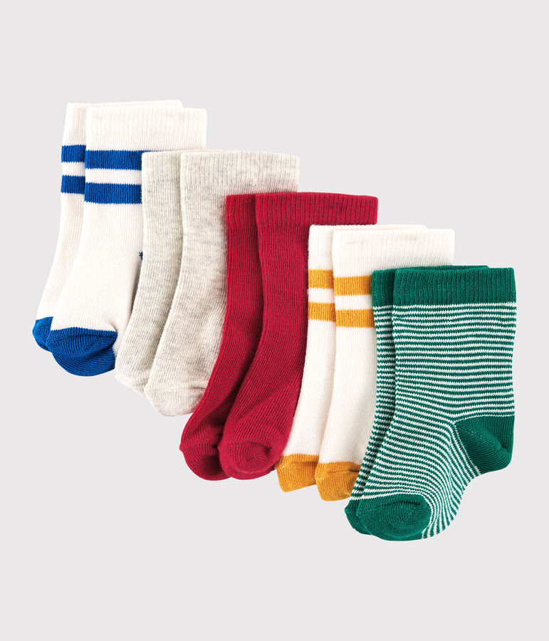 Confezione da 5 paia di calzini. multicolore