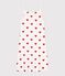 Nuisette in cotone Donna bianco MARSHMALLOW/rosso TERKUIT