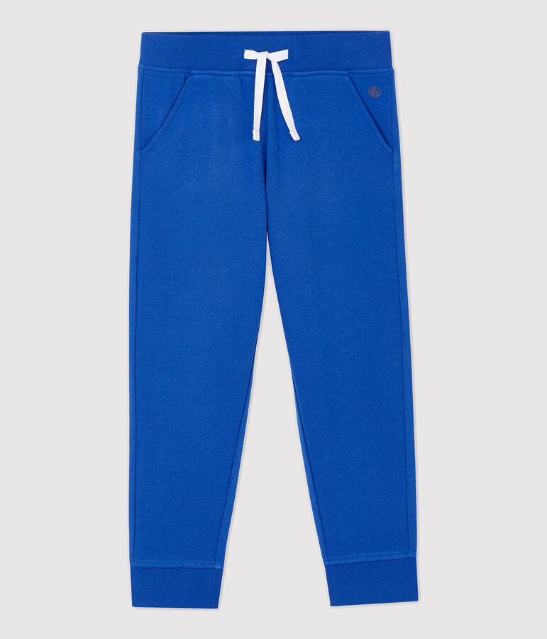 Pantaloni joggers bambina/bambino blu MAJOR