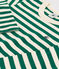 T-shirt bambino a maniche lunghe in cotone EVERGREEN/ AVALANCHE