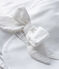 Cappellino bebè femmina a tinta unita bianco MARSHMALLOW