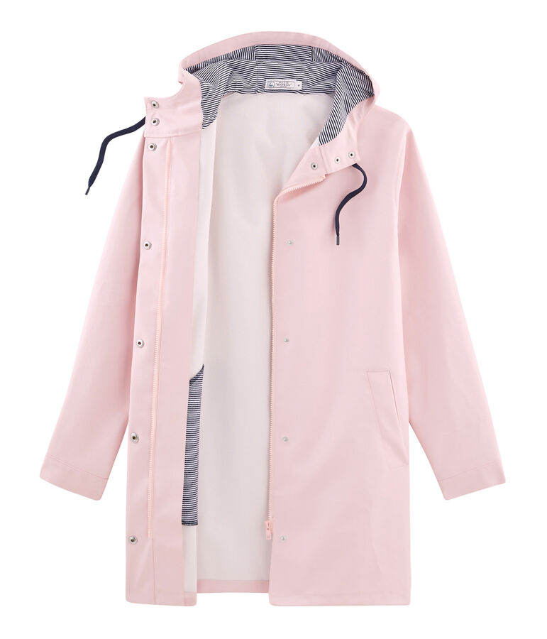 Parka lungo donna rosa