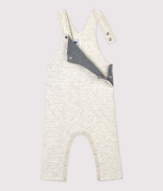 Salopette trapuntata bebè. beige MONTELIMAR CHINE