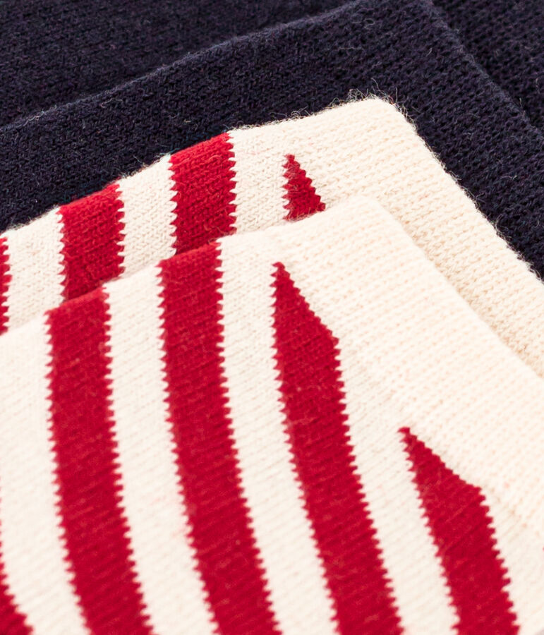 Confezione da 2 paia di calzini beb&egrave; multicolore