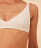 Reggiseno donna in cotone ed elastan bianco MARSHMALLOW