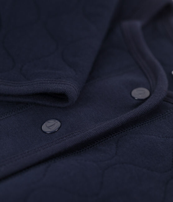 Cardigan in tubique trapuntato, da Donna blu SMOKING