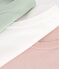 Set di 3 T-shirt a maniche corte in cotone tinta unita bambino variante 1