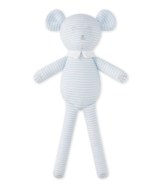 Doudou orsetto millerighe blu FRAICHEUR/bianco ECUME CN