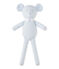 Doudou orsetto millerighe blu FRAICHEUR/bianco ECUME CN