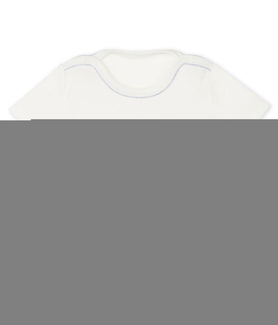 Tee shirt manches courtes bébé garçon bianco MARSHMALLOW CN