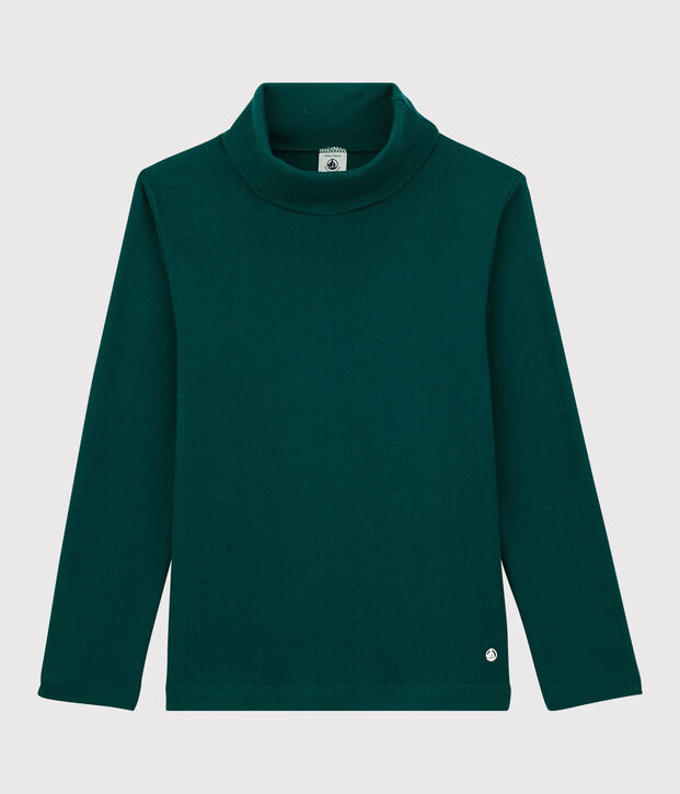 Sottogiacca in cotone bambina/bambino verde