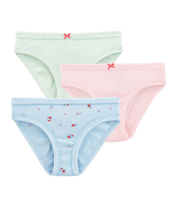 Lotto di 3 culottes per bambina multicolore
