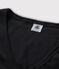 T-shirt scollo a V iconica Donna blu SMOKING