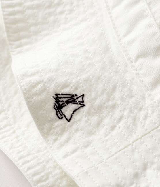 Bob in twill bebè bianco MARSHMALLOW