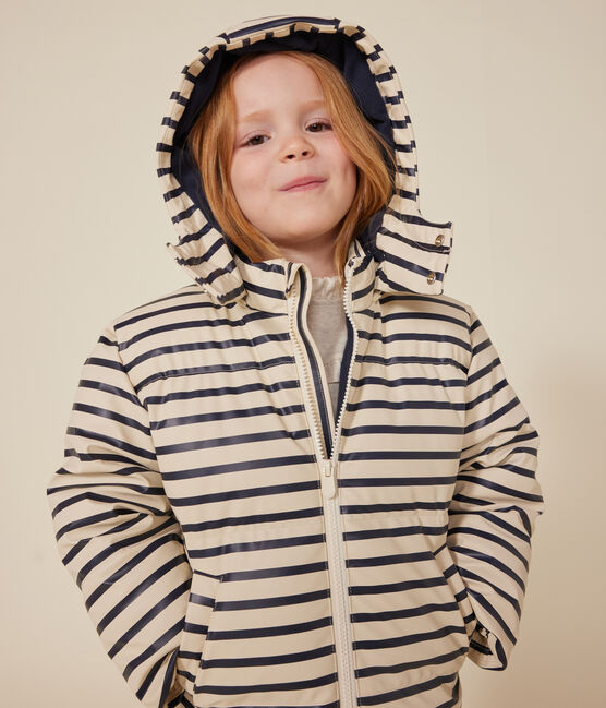 Piumino bambina/bambino bianco AVALANCHE/blu SMOKING