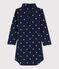 Body manica lunga e dolcevita bebè unisex blu SMOKING/bianco MARSHMALLOW